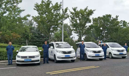 睿寂行空壓機售后服務(wù)車隊